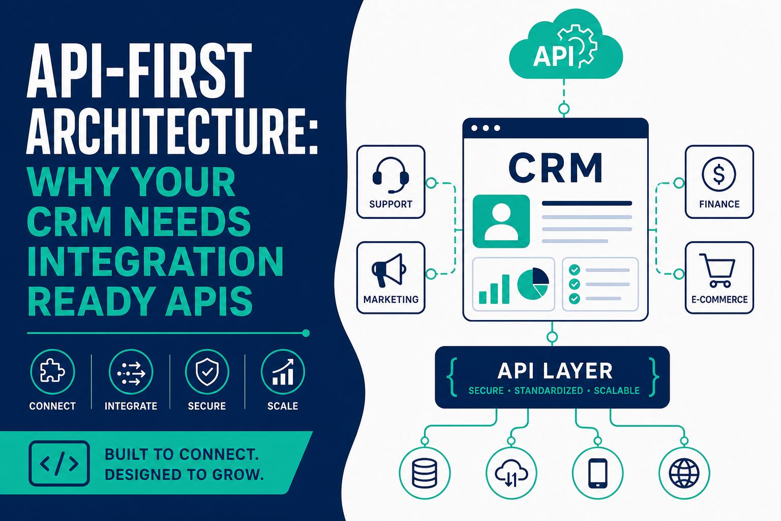 API-First Architecture: Why Your CRM Needs Integration Ready APIs