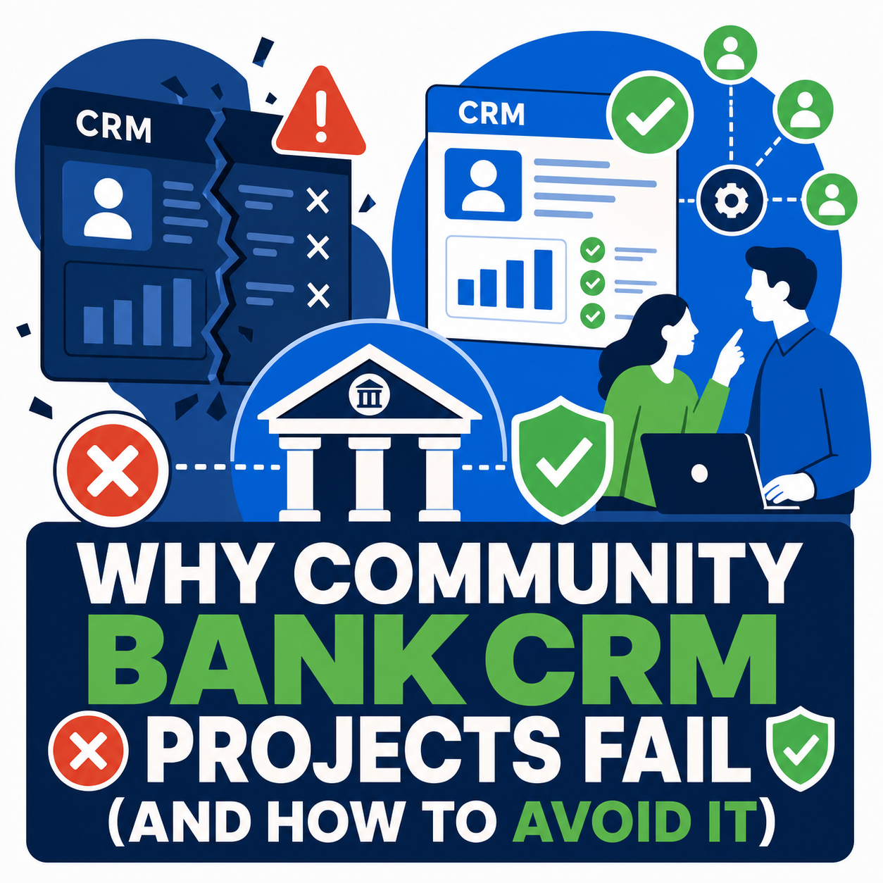 Why Community Bank CRM Projects Fail (and How to Avoid It)