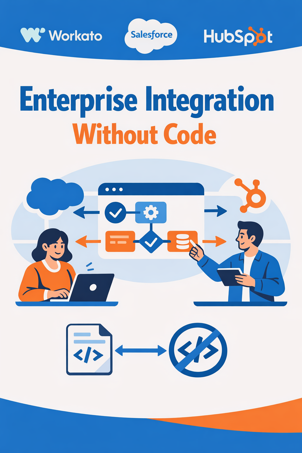 Workato + Salesforce + HubSpot: Enterprise Integration Without Code