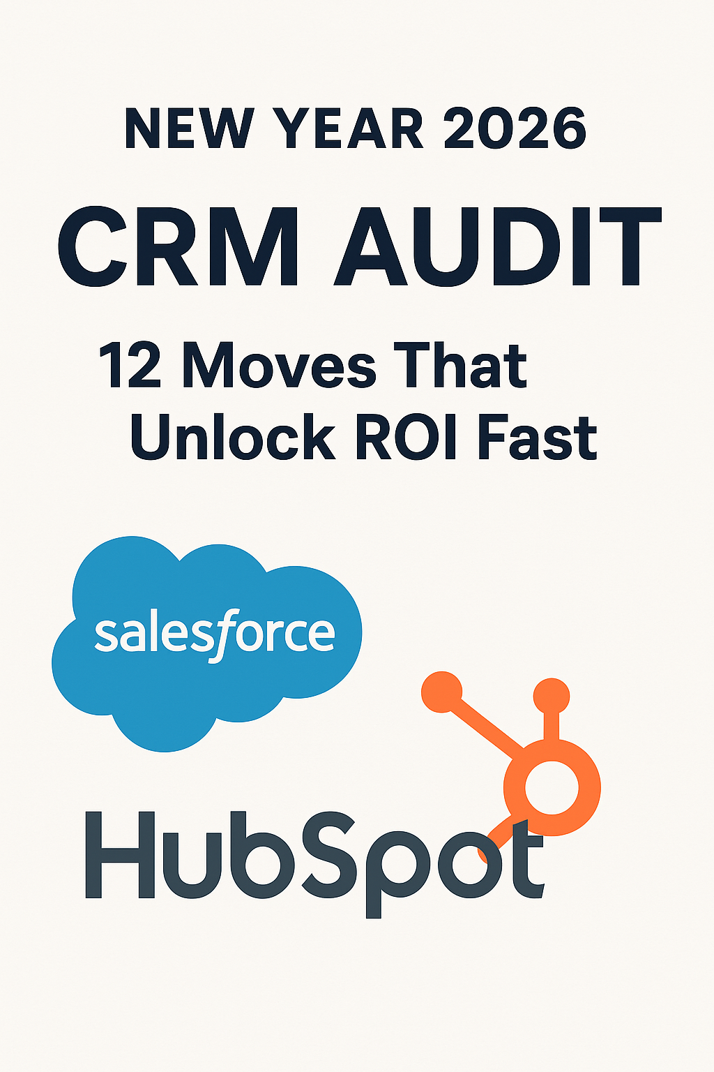 New Year 2026 CRM Audit: 12 Moves That Unlock ROI Fast (Salesforce + HubSpot)
