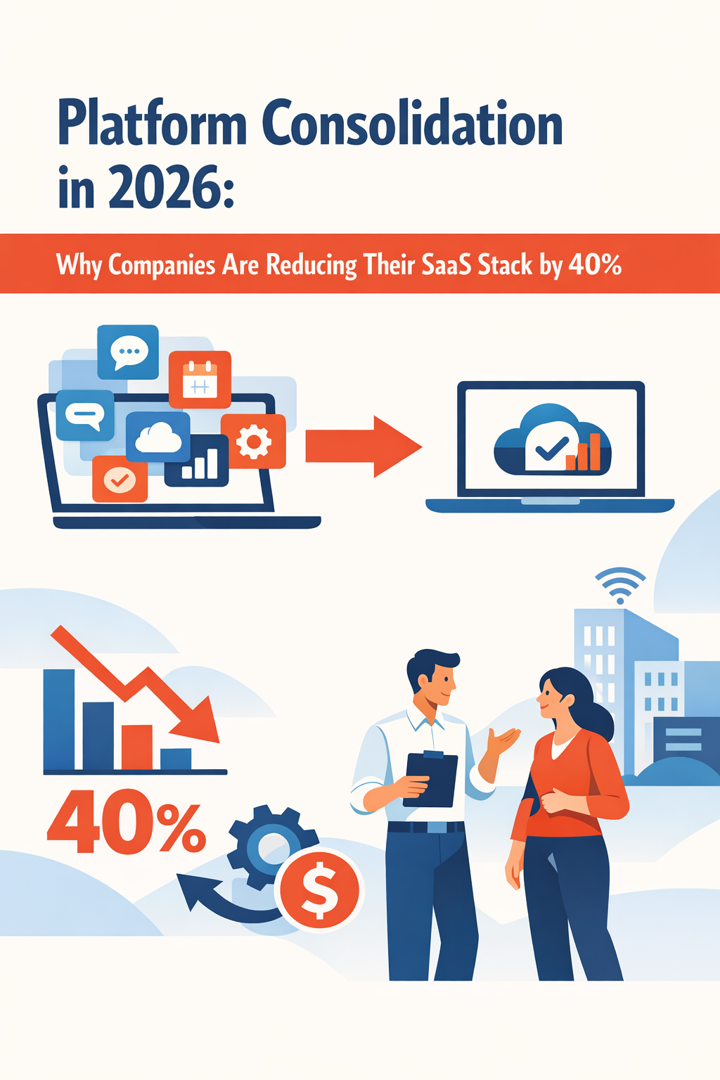 Platform Consolidation in 2026: Why Companies Are Reducing Their SaaS Stack by 40%