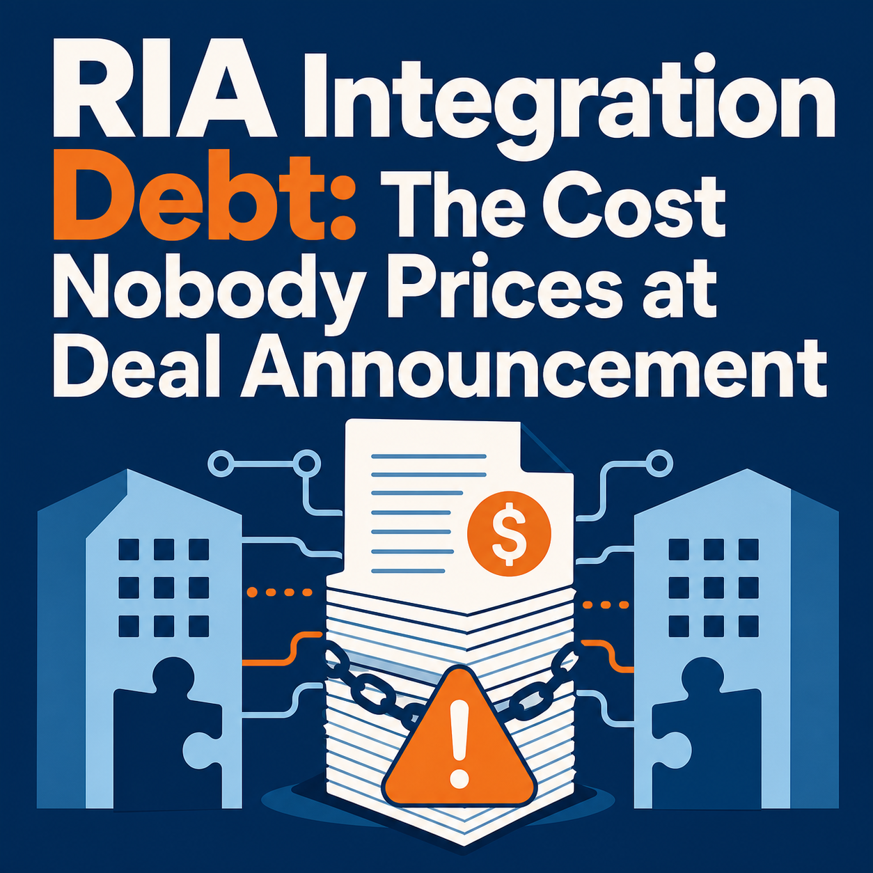 RIA Integration Debt: The Cost Nobody Prices at Deal Announcement