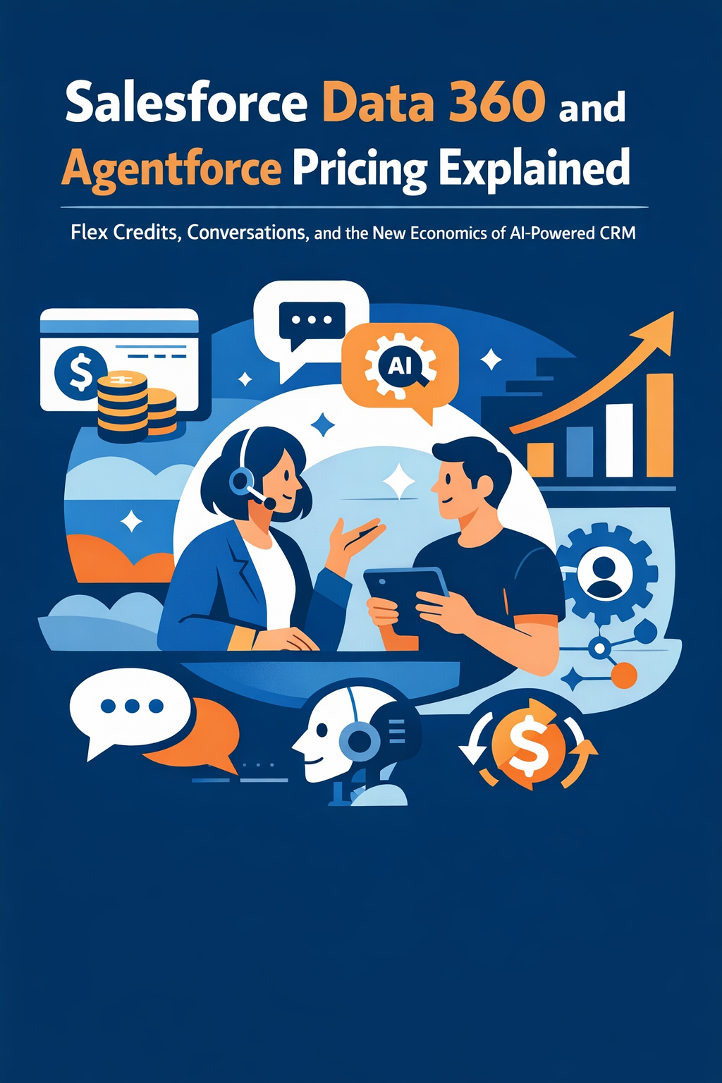 Salesforce Data 360 and Agentforce Pricing Explained: Flex Credits, Conversations, and the New Economics of AI-Powered CRM