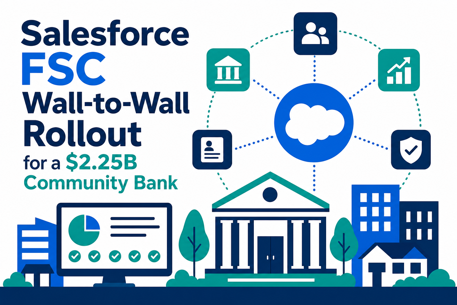 Salesforce FSC Wall-to-Wall Rollout for a $2.25B Community Bank