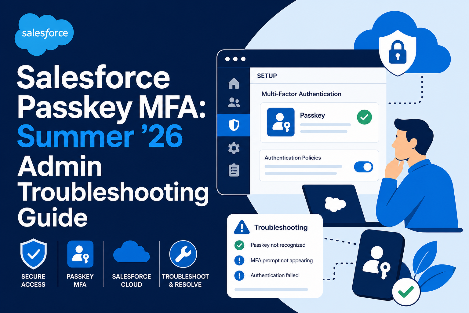 Salesforce Passkey MFA: Summer '26 Admin Troubleshooting Guide