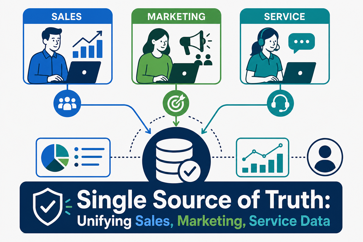Single Source of Truth: Unifying Sales, Marketing, Service Data