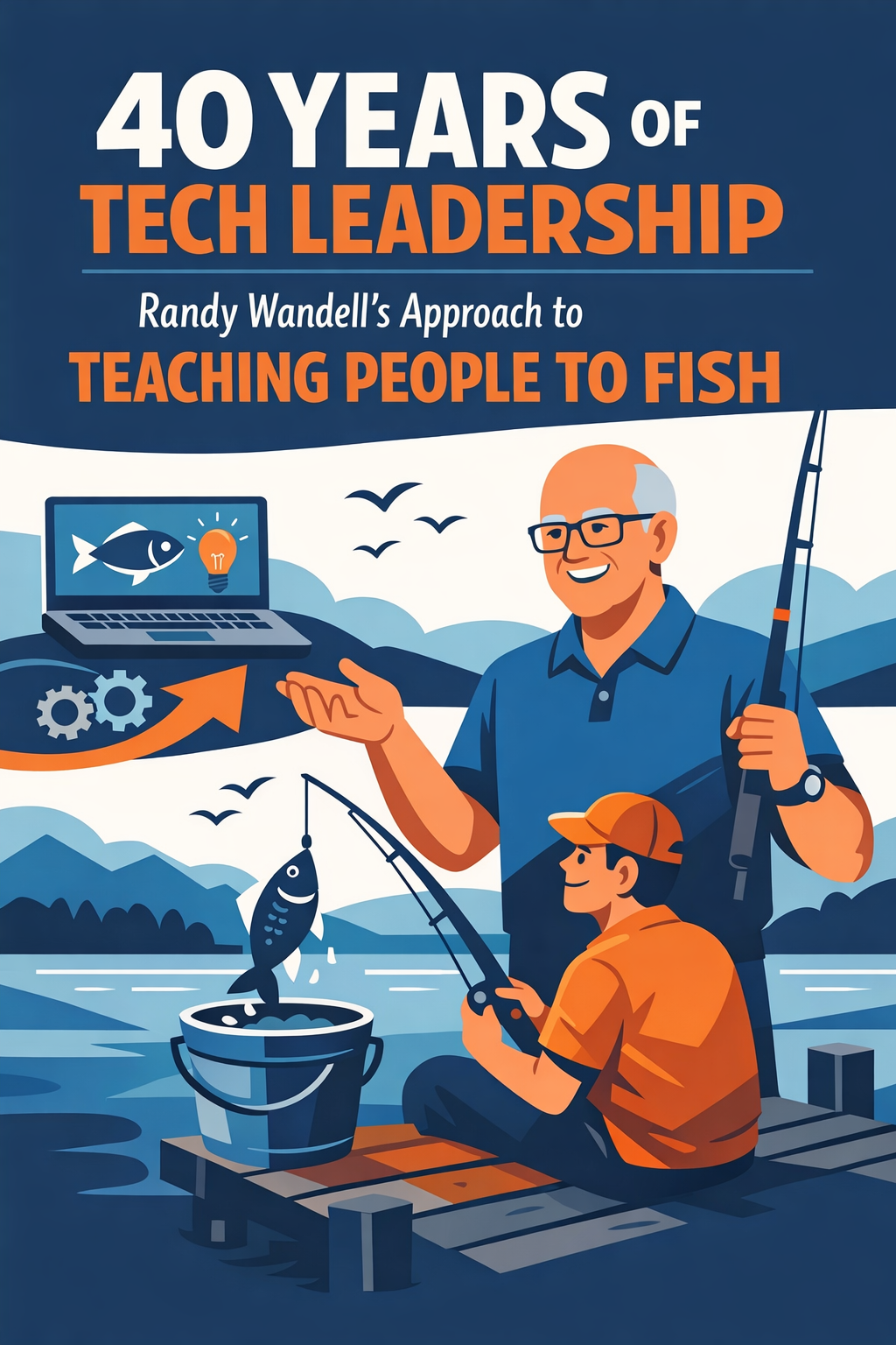 40 Years of Tech Leadership: Randy Wandell's Approach to Teaching People to Fish