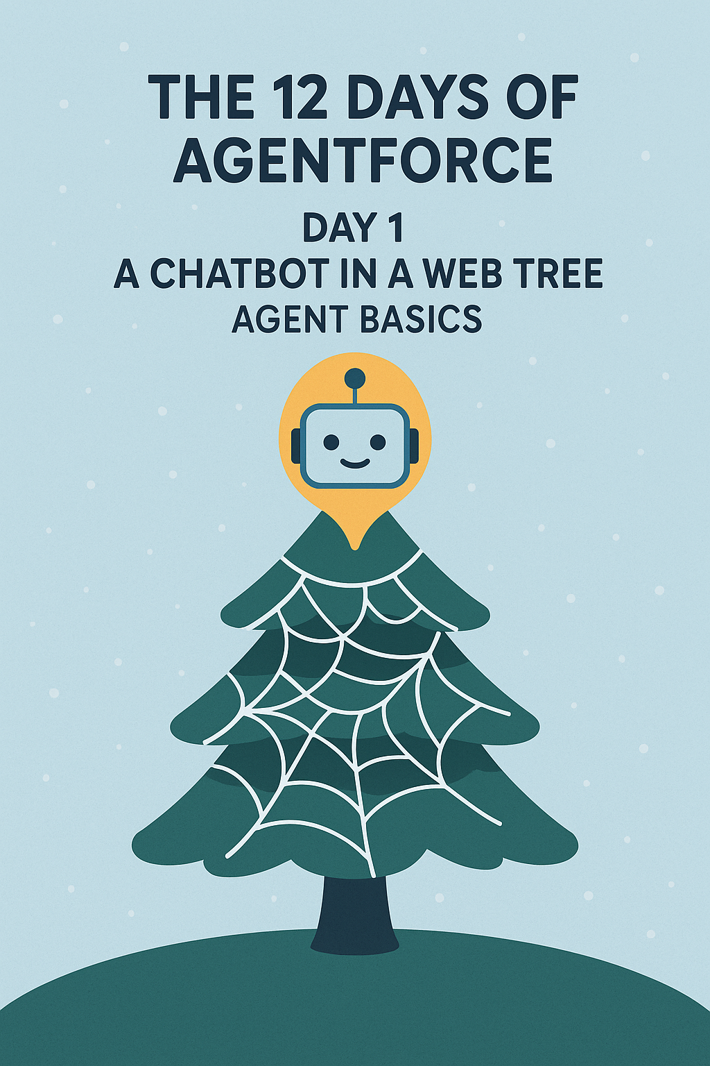 The 12 Days of Agentforce Day 1: A Chatbot in a Web Tree - Agent Basics