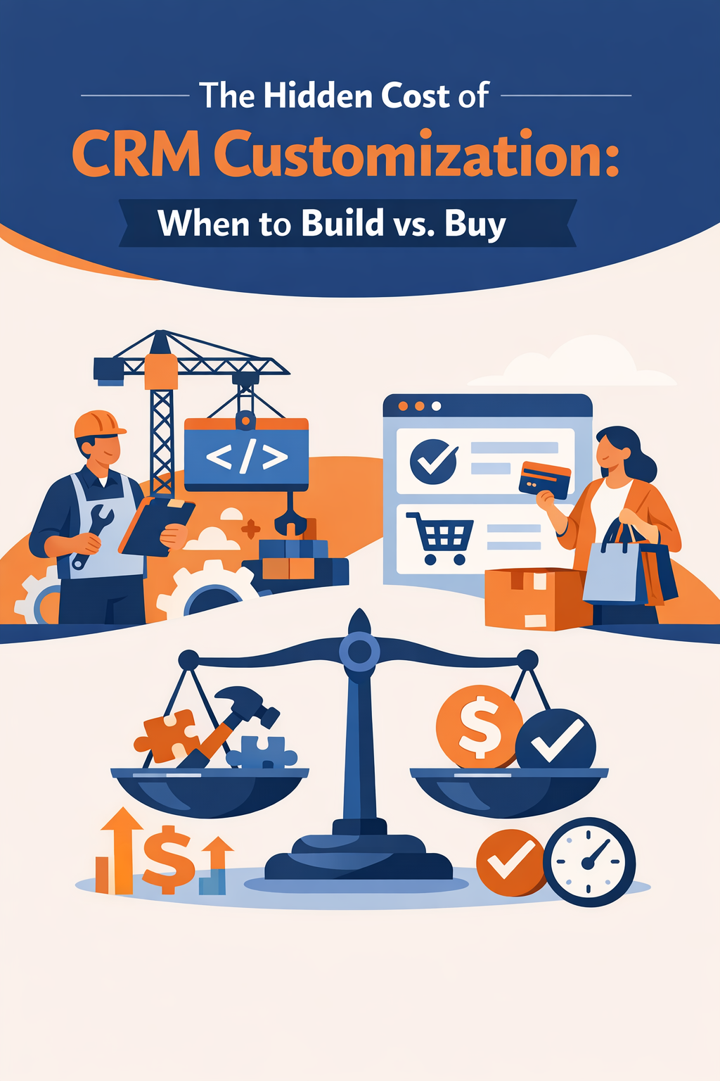 The Hidden Cost of CRM Customization: When to Build vs. Buy