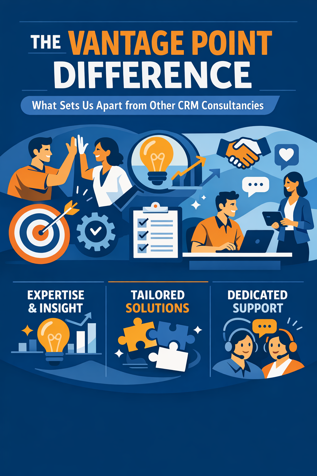 The Vantage Point Difference: What Sets Us Apart from Other CRM Consultancies