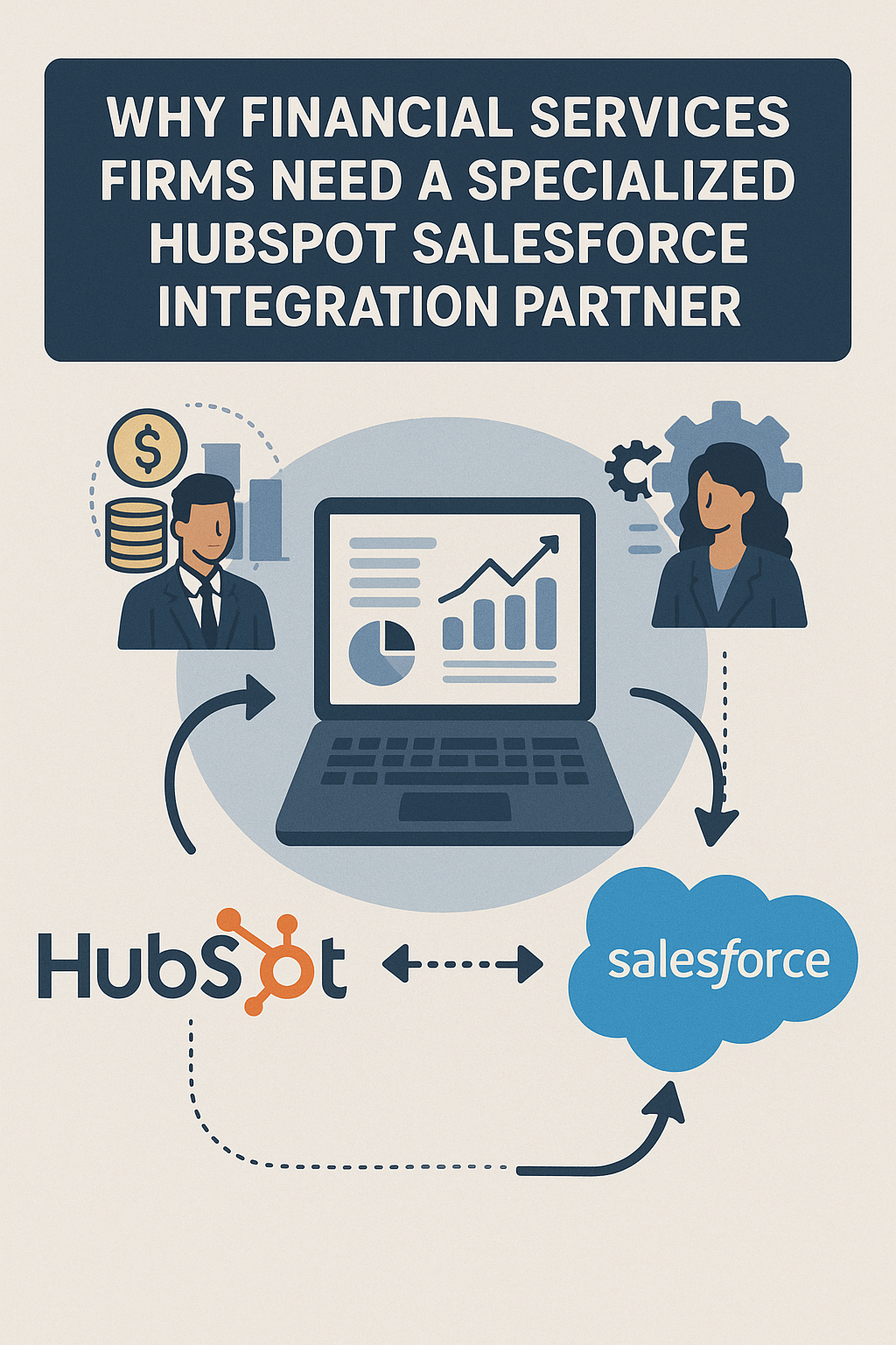 Why Financial Services Firms Need a Specialized HubSpot Salesforce Integration Partner