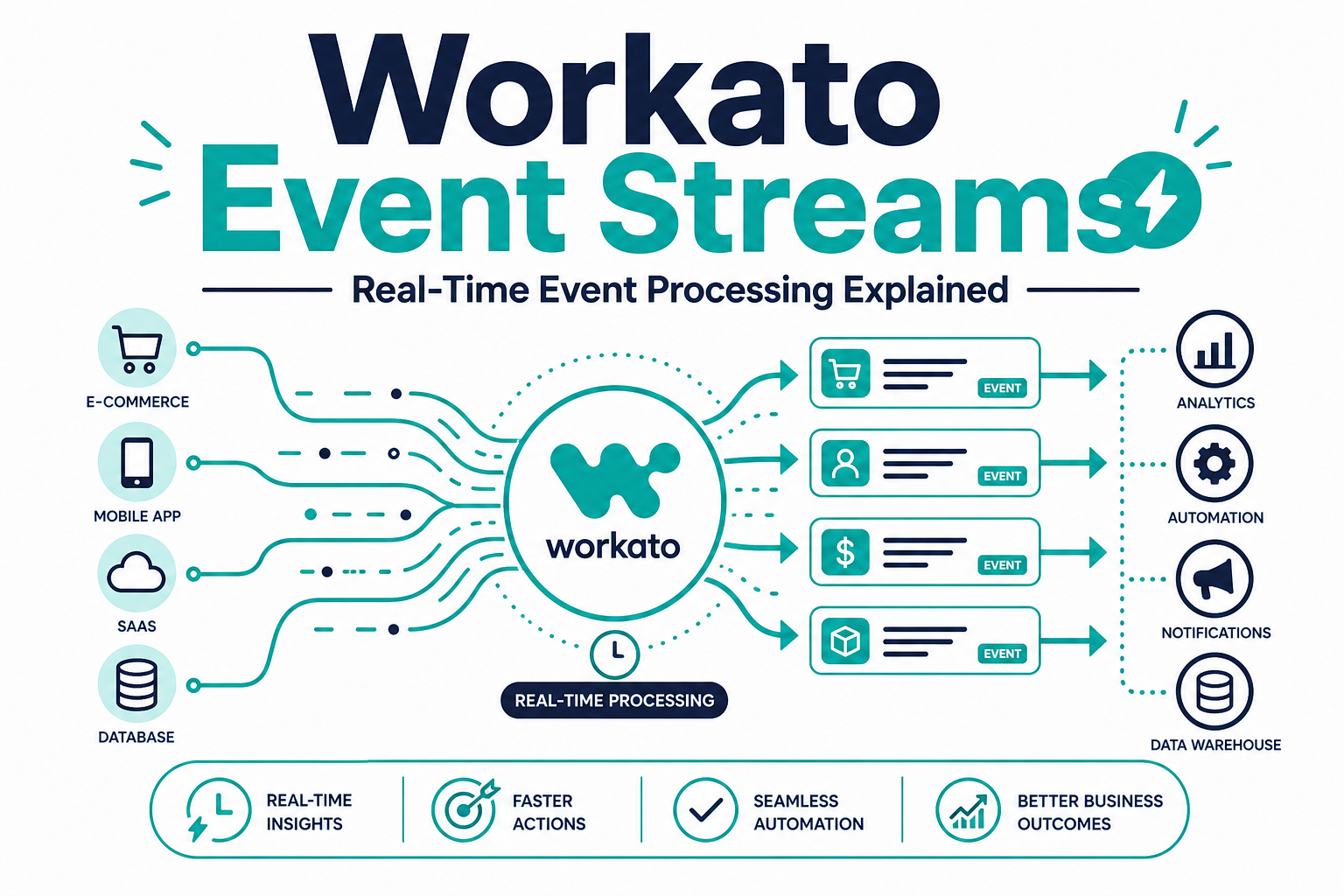 Workato Event Streams: Real-Time Event Processing Explained