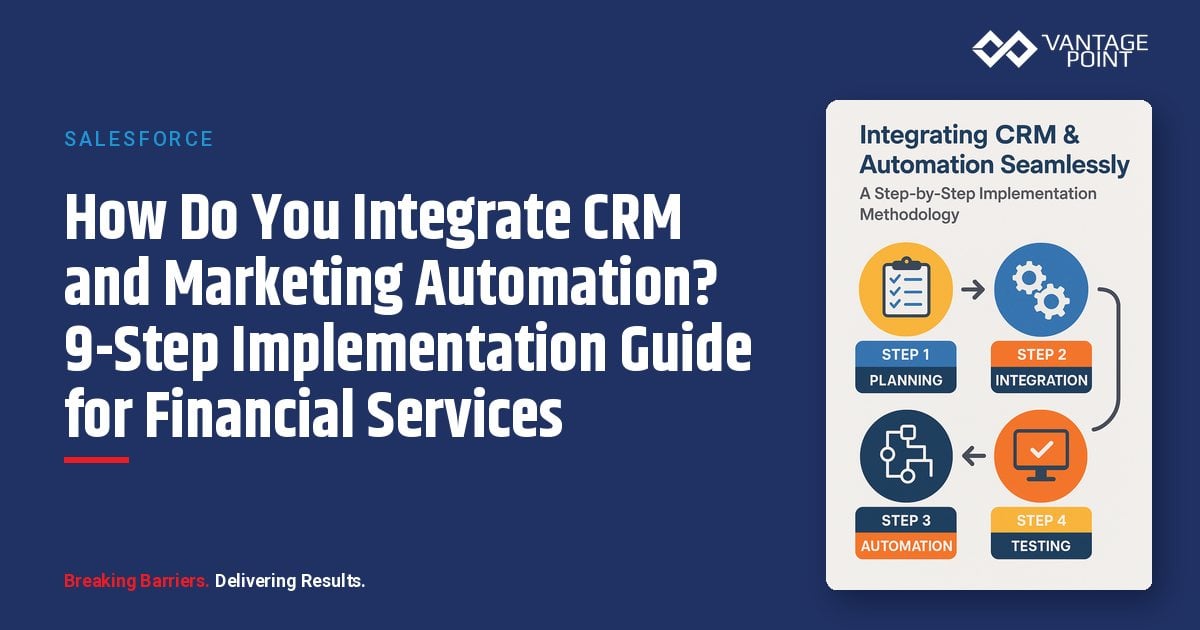 How Do You Integrate CRM and Marketing Automation? 9-Step Implementation Guide for Financial Services
