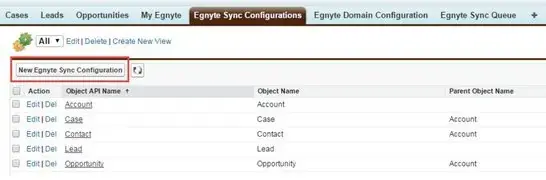 Egnyte Salesforce administration setup guide showing configuration steps